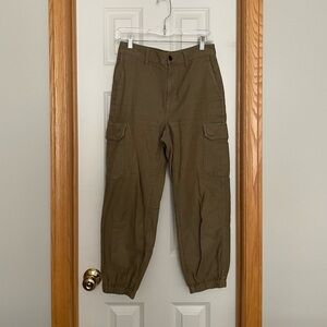 Madewell High-Rise Cargo Fatigue Pants Size 25